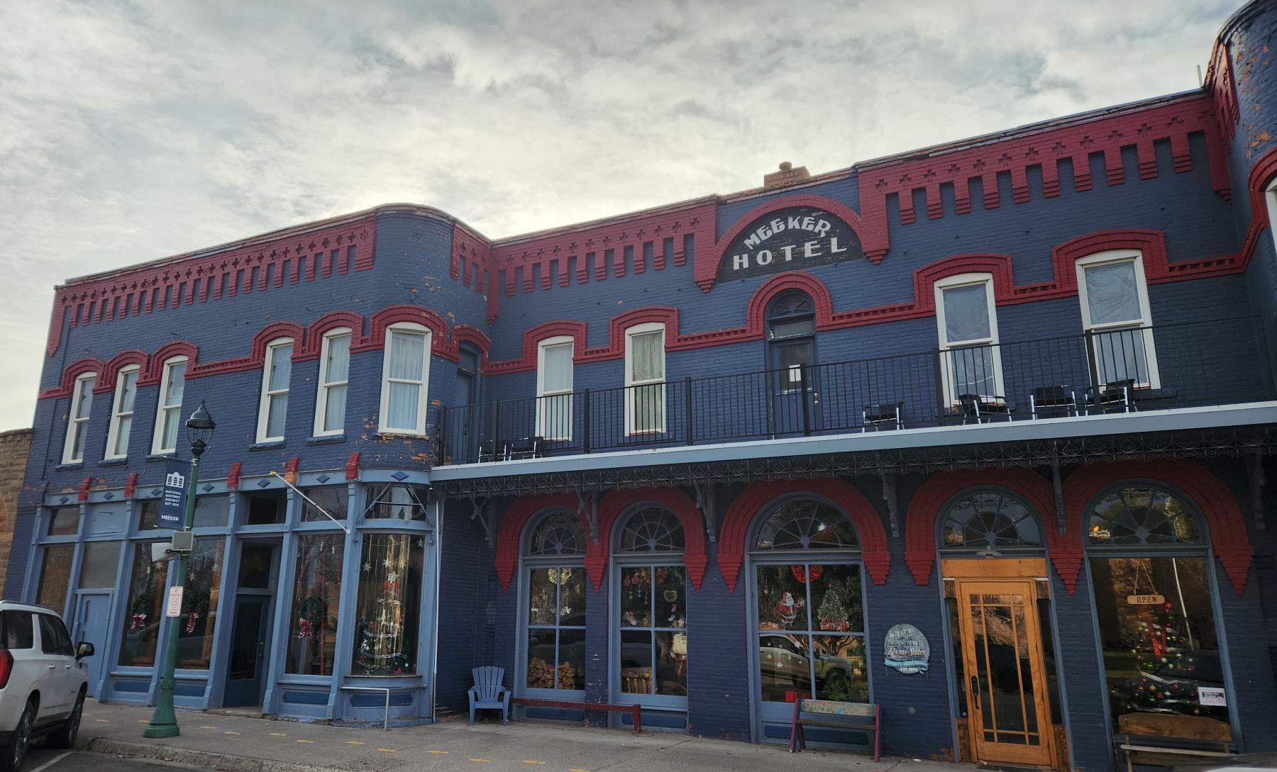 Meeker (CO) hotel, built 1896.