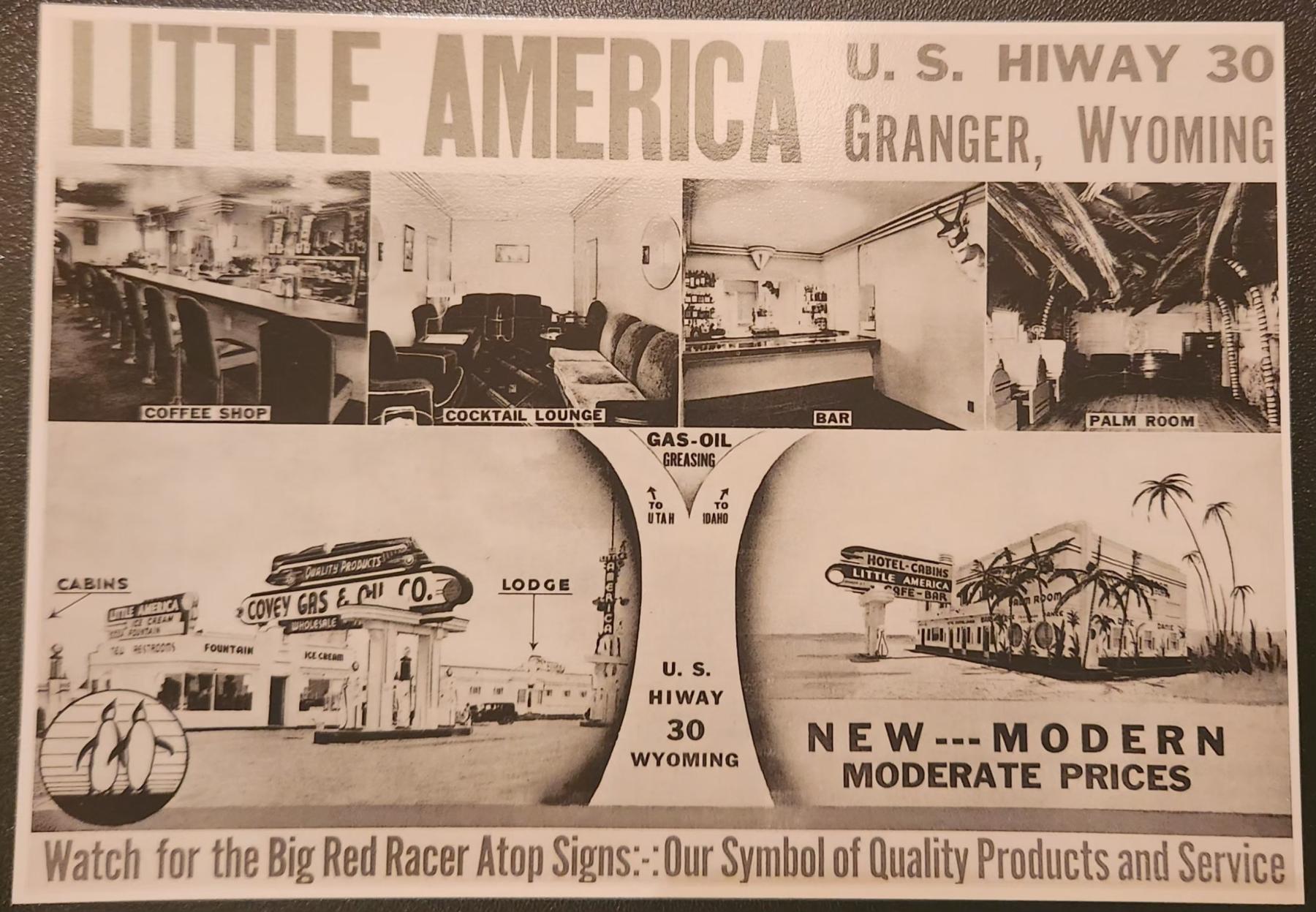 Postcard from Little America.