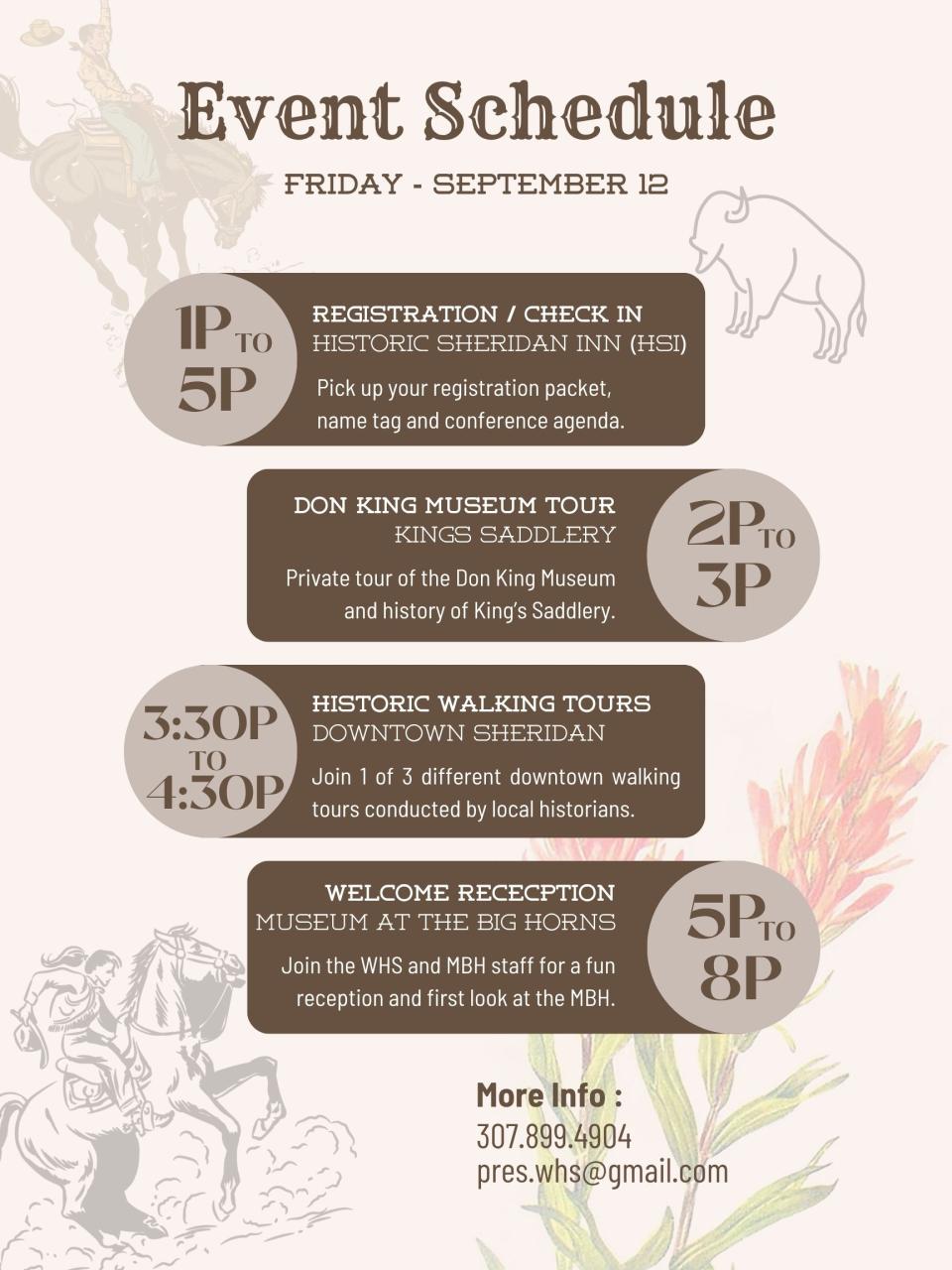 WHS Annl Conf 2025 Schedule pg 1