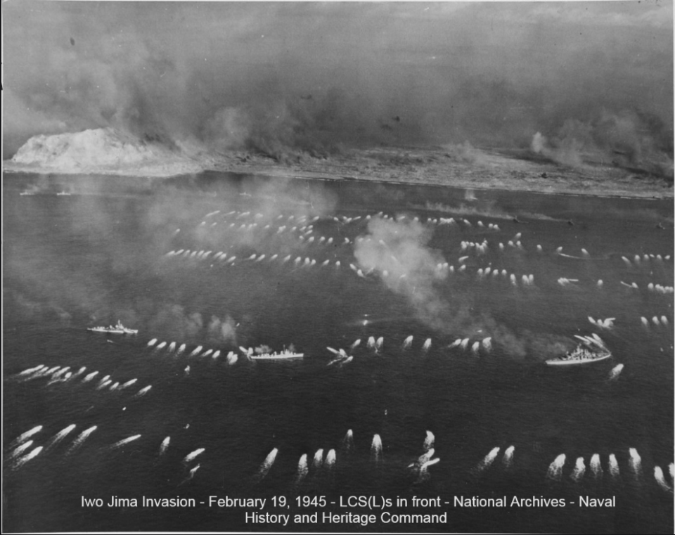 Iwo Jima invasion